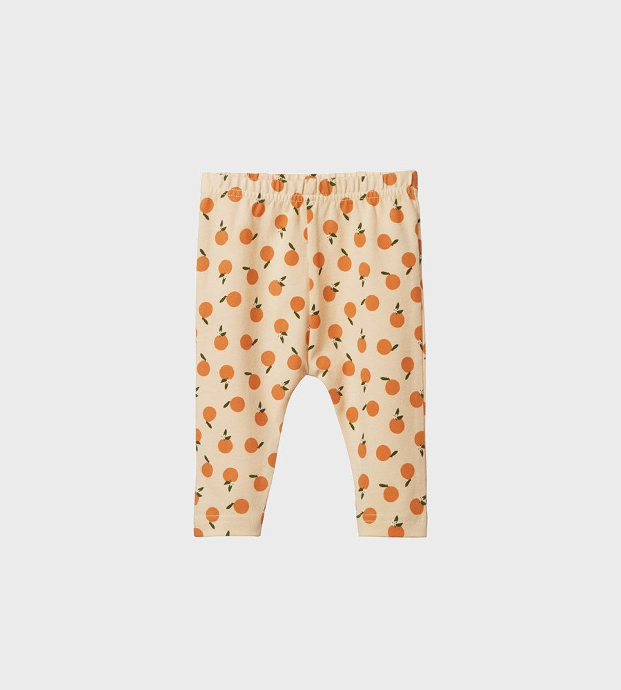 Nature Baby | Leggings | Orange Blossom Print