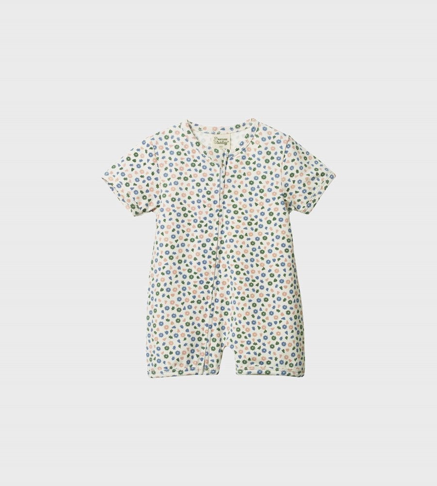 Nature Baby | Summer Dreamlands Suit | Chamomile Blooms Print