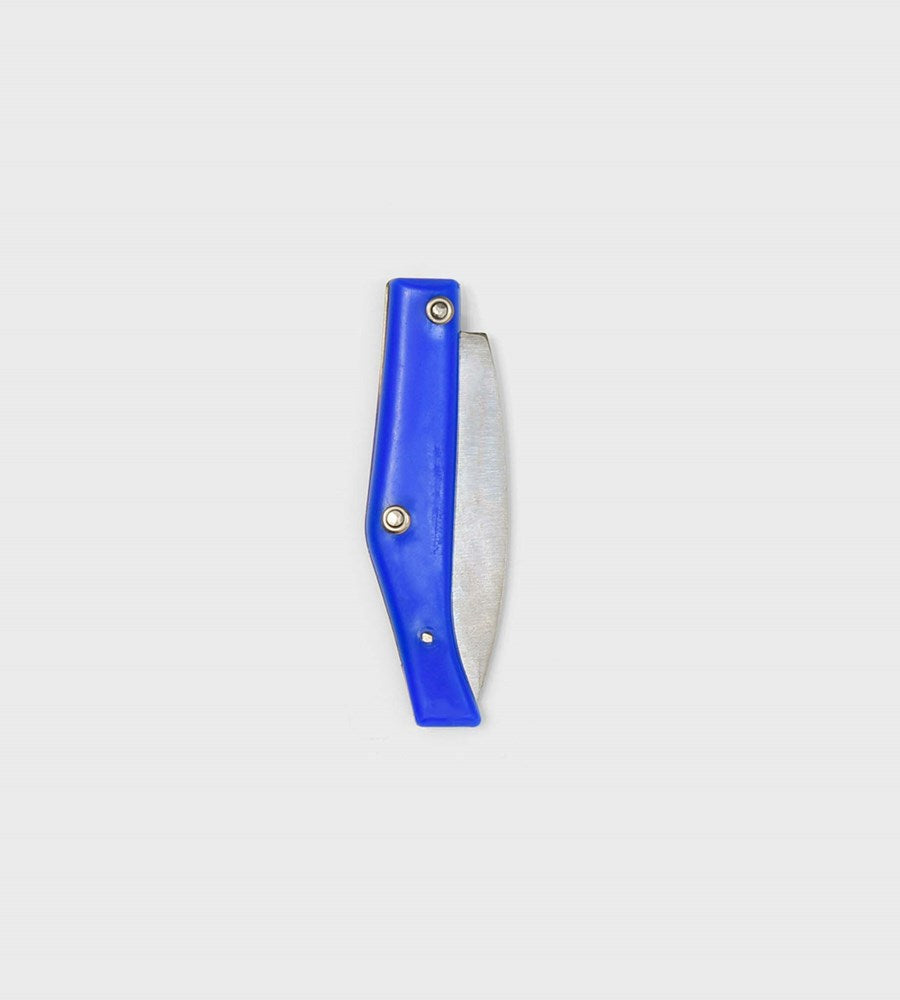 Pallares | Pocket Knife | Resin Handle | 7cm Carbon Steel | Blue