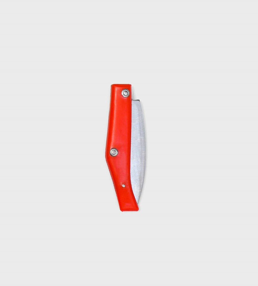Pallares | Pocket Knife | Resin Handle | 7cm Carbon Steel | Red