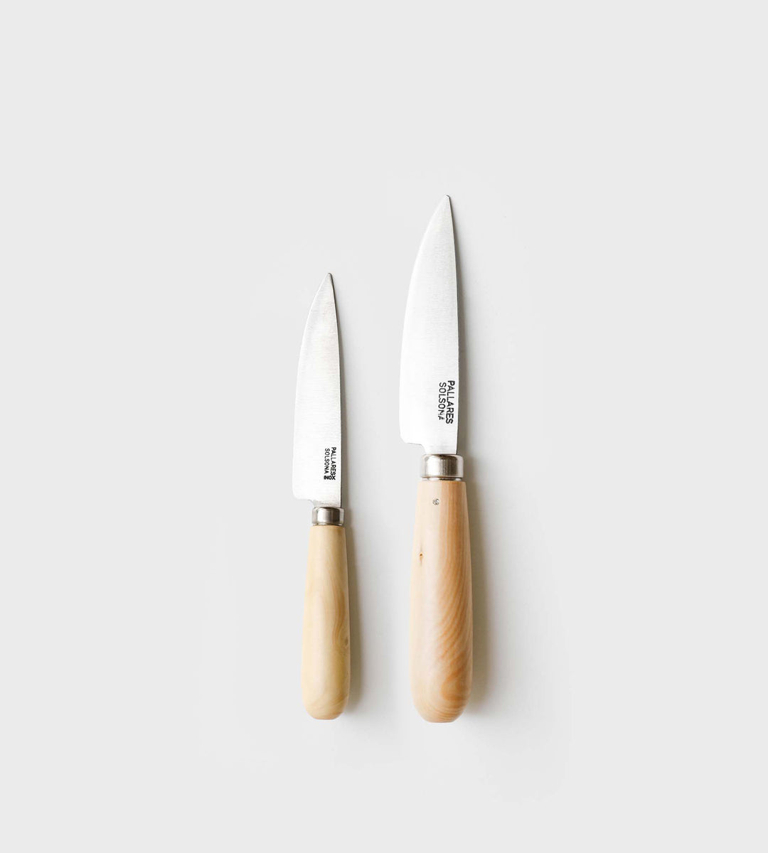 Pallares | Kitchen Knife Set |  8cm & 11cm Carbon Steel