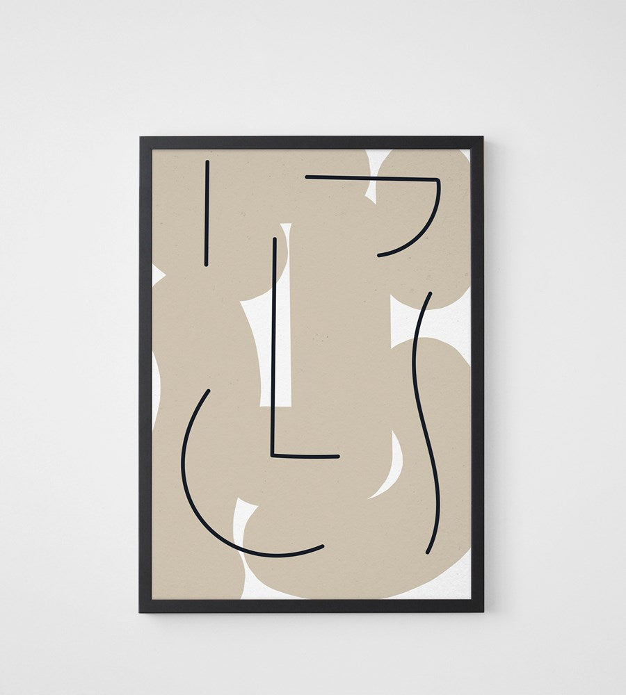 Paper Collective | Different Strokes | Framed Print