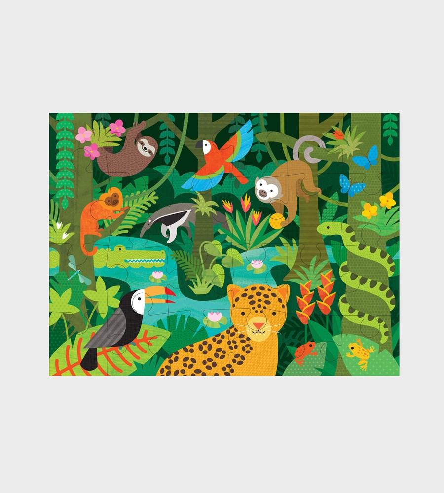 Wild Rainforest Floor Puzzle
