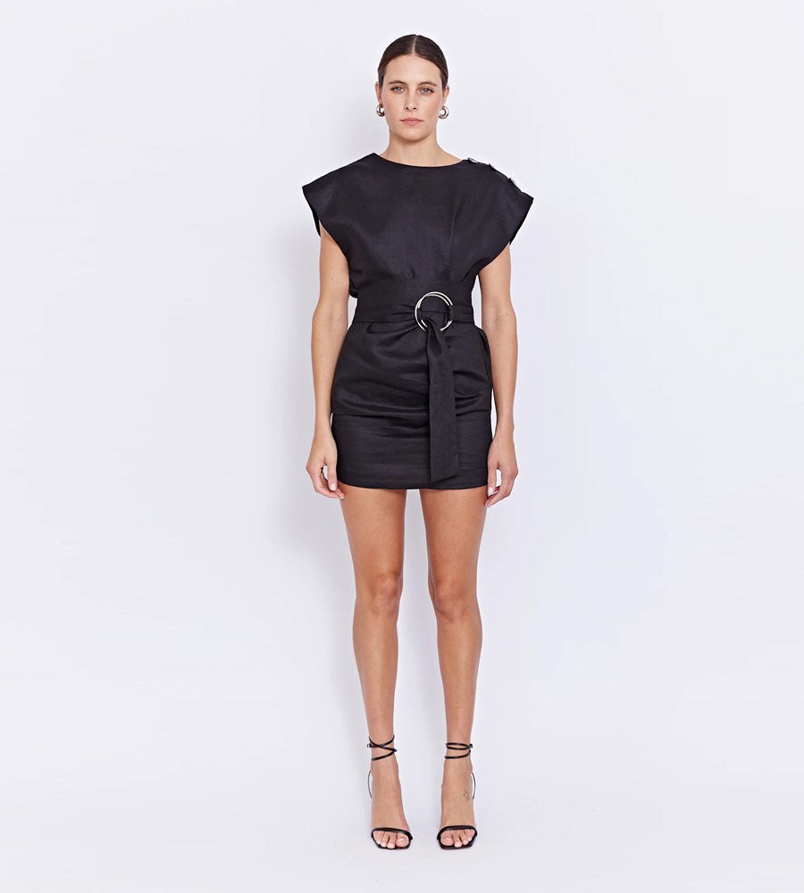 Pfeiffer | Vito Mini Dress | Black
