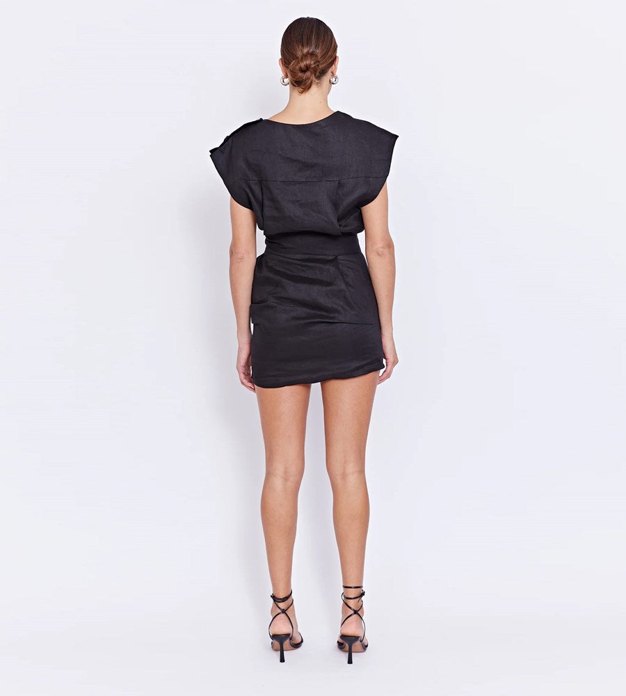 Pfeiffer | Vito Mini Dress | Black