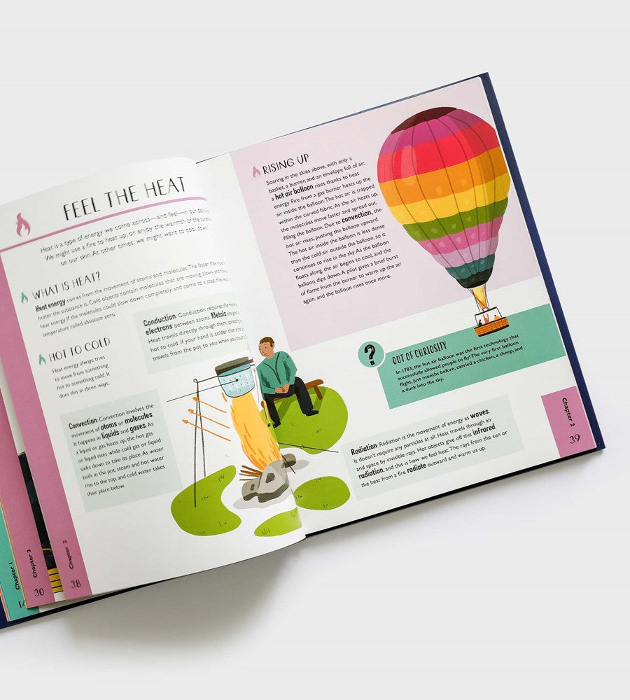 Physics for Curious Kids: An Illustrated Introduction to Energy, Matter, Forces, and Our Universe! | by Laura Baker, Illustrated by Alex Foster