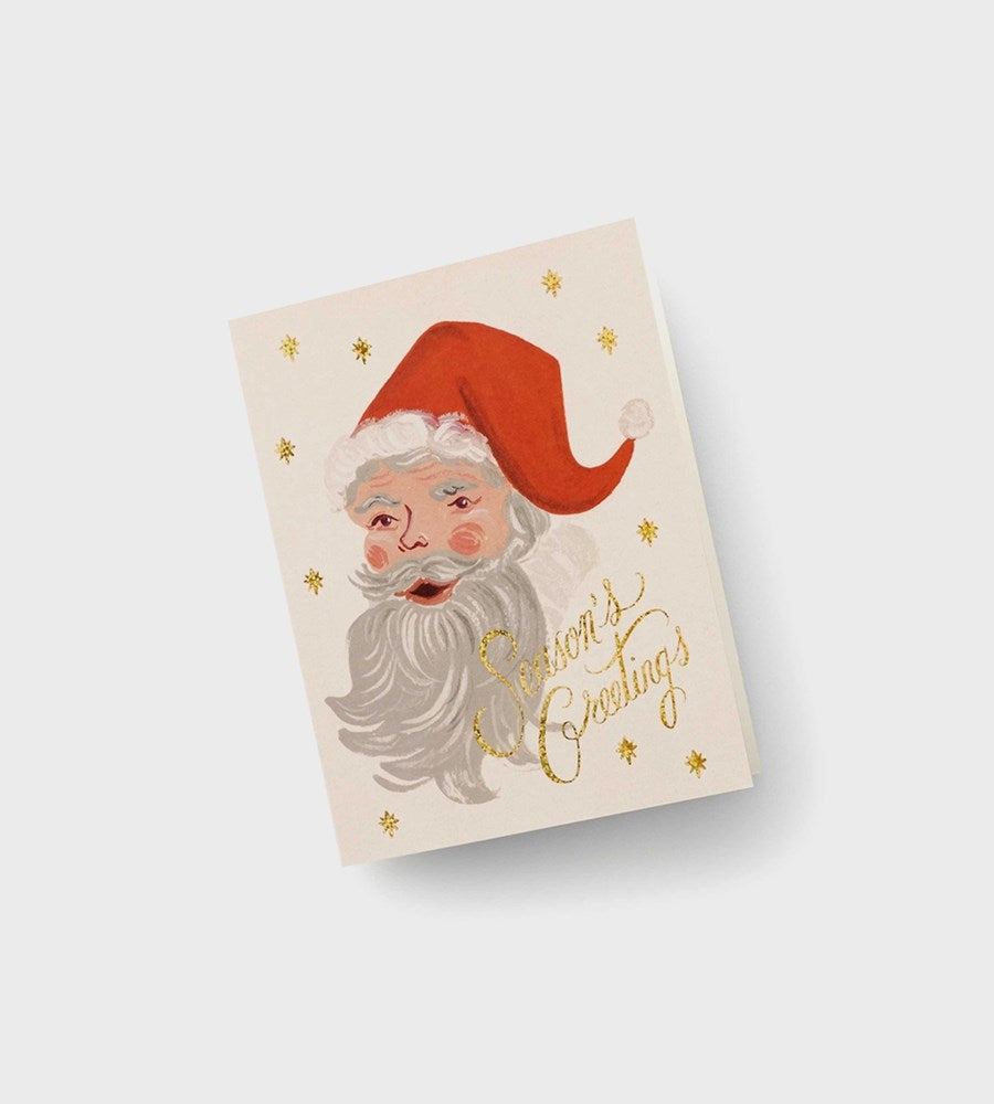 RIFLE PAPER CO | SINGLE CARD | GREETINGS FROM SANTA