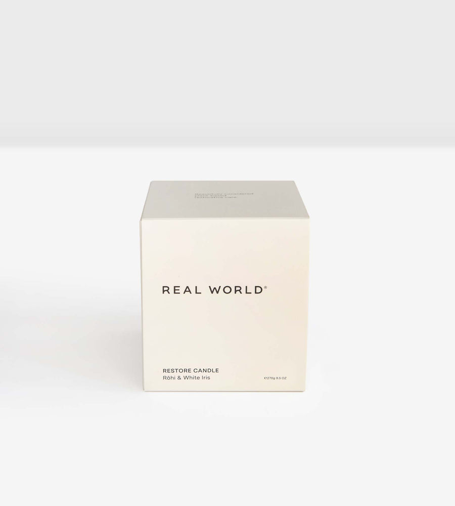 Real World | Restore Candle | R?hi & White Iris