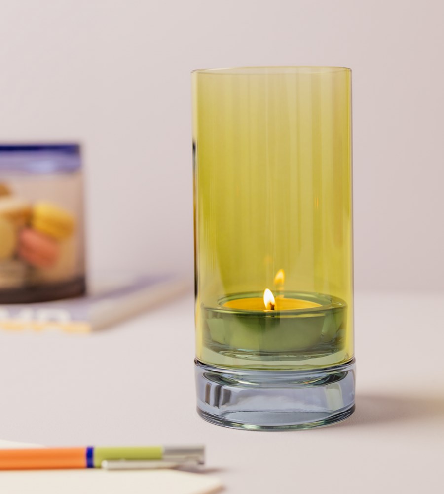 Remember | Glass Lantern | Lime