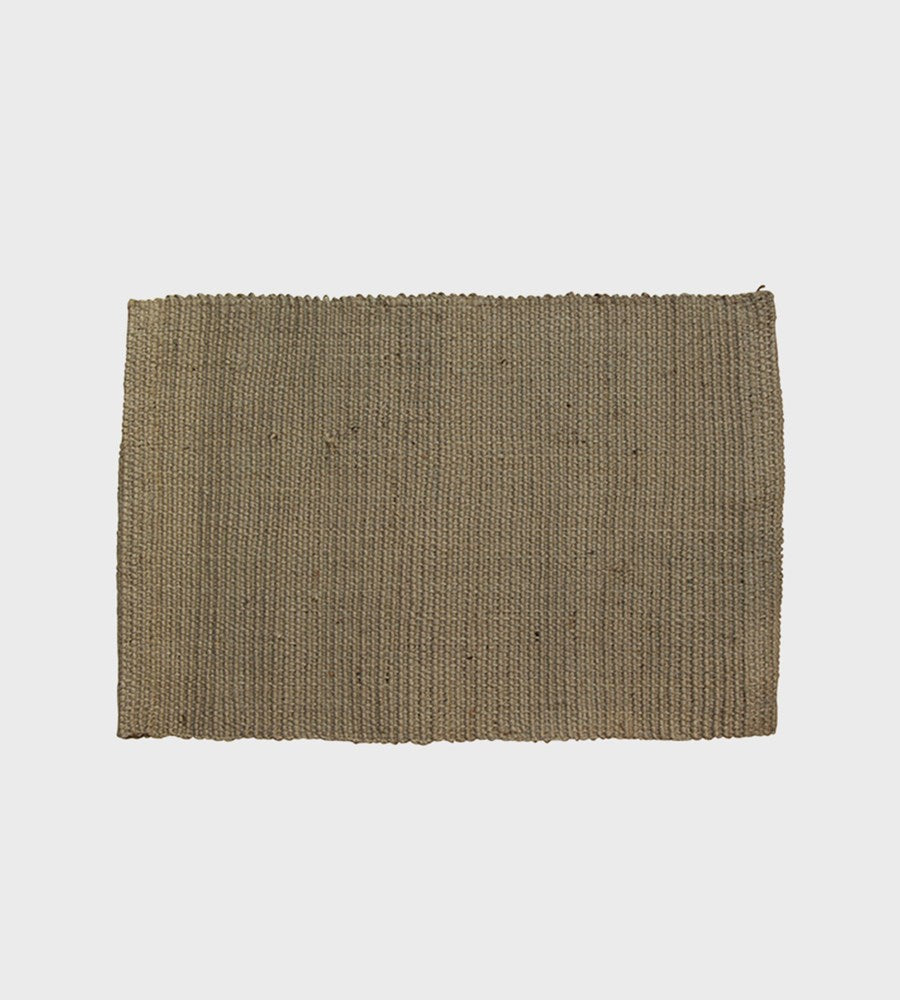 Ribbed Jute Placemat | Stone