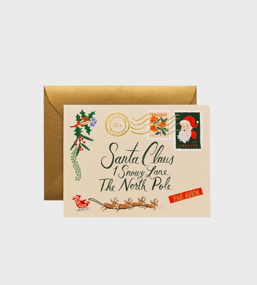 Rifle Paper Co. | Letter To Santa Card