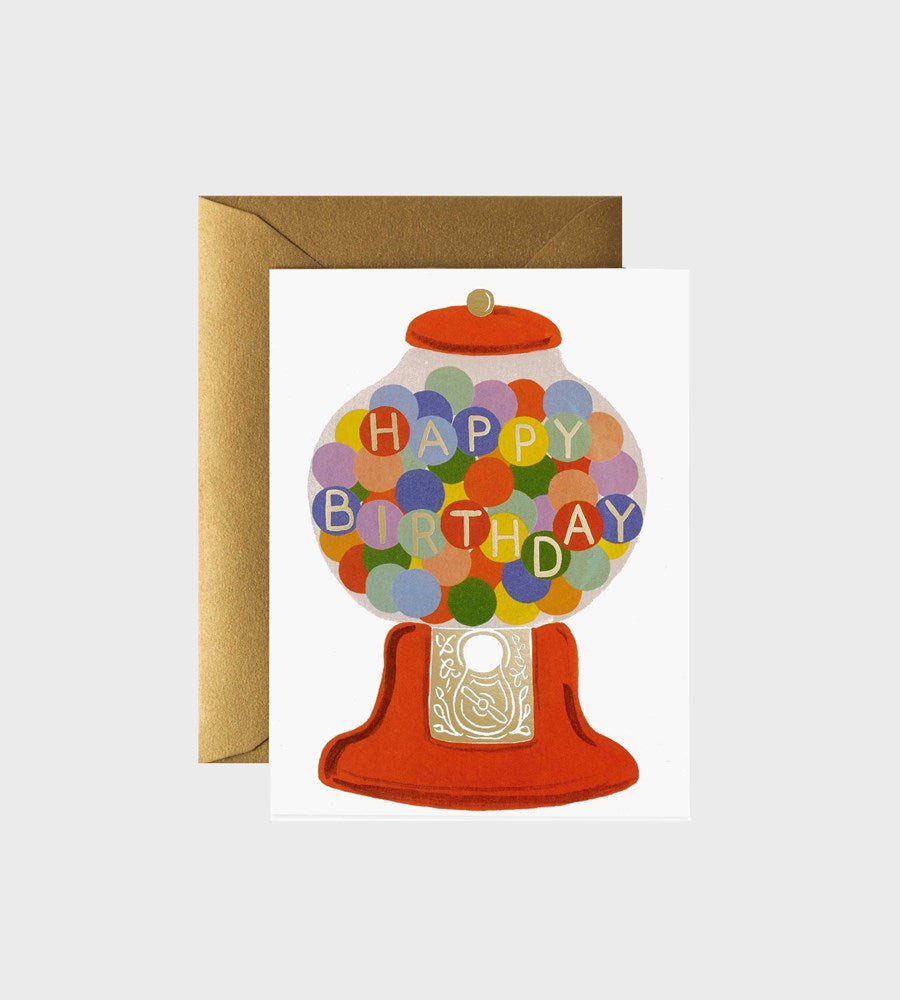 Rifle Paper Co | Single Card | Gumball Birthday