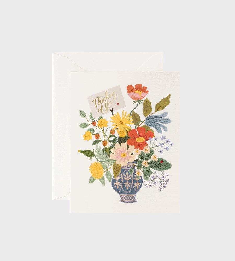 Rifle Paper Co | Single Card | Thinking of You Bouquet