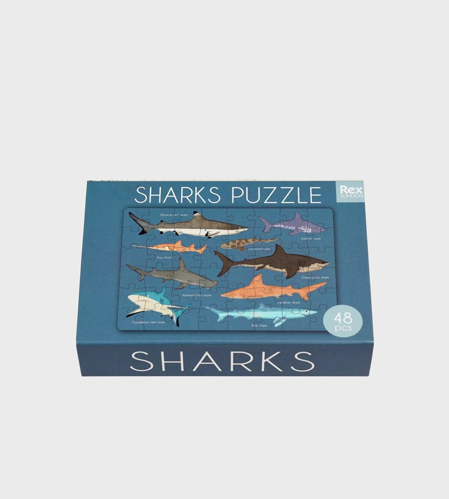 Sharks Matchbox Puzzle