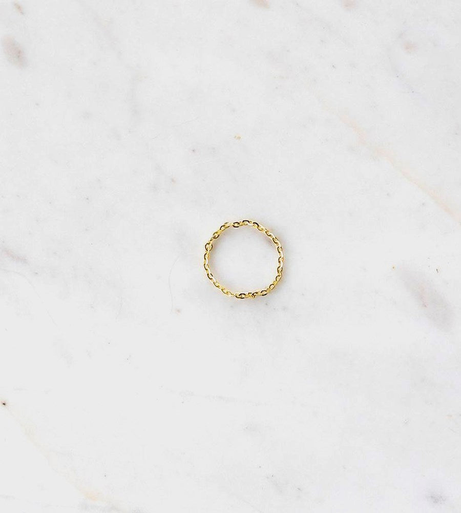 Sophie | Chain Ring | Gold