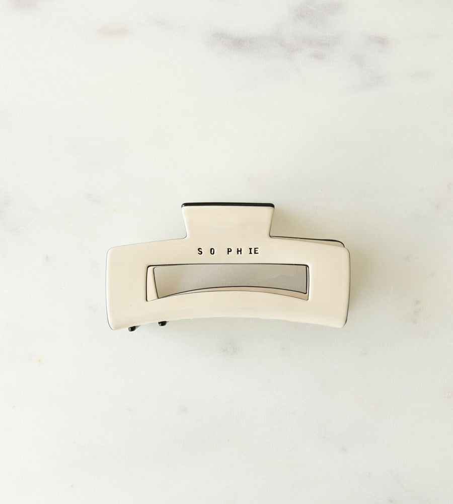 Sophie | Claw Clip Large | Ivory