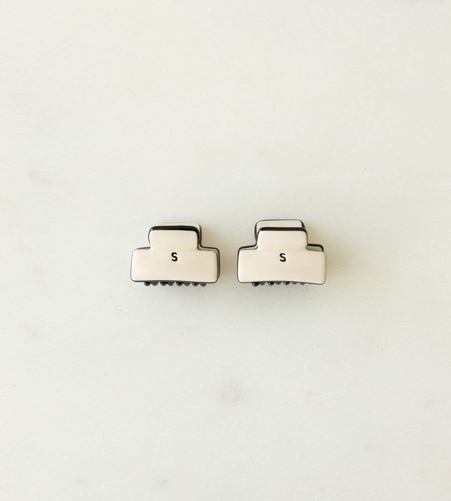 Sophie | Claw Clips Mini (set of two) | Ivory