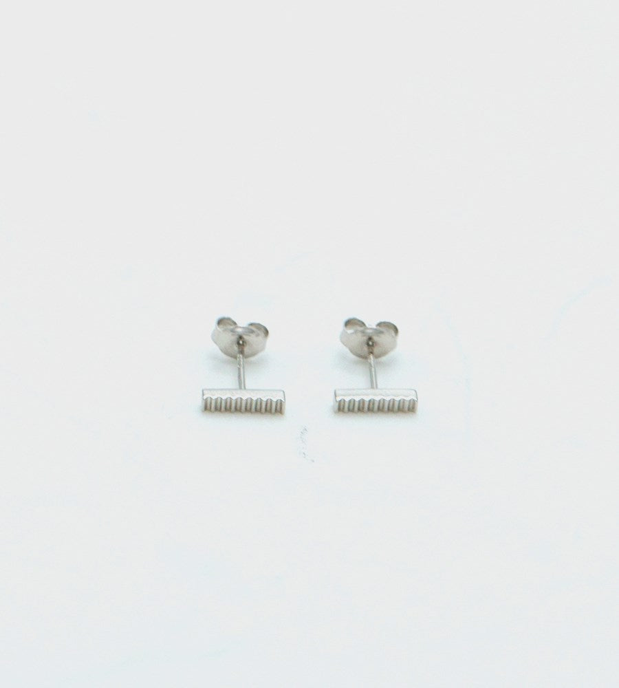 Sophie | Lines Bar Studs – Father Rabbit Limited