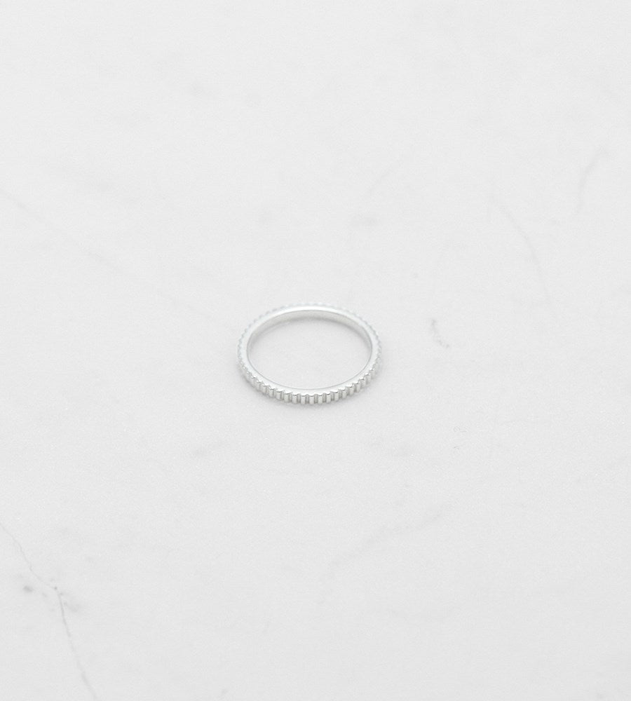 Sophie | Lines Ring | Silver