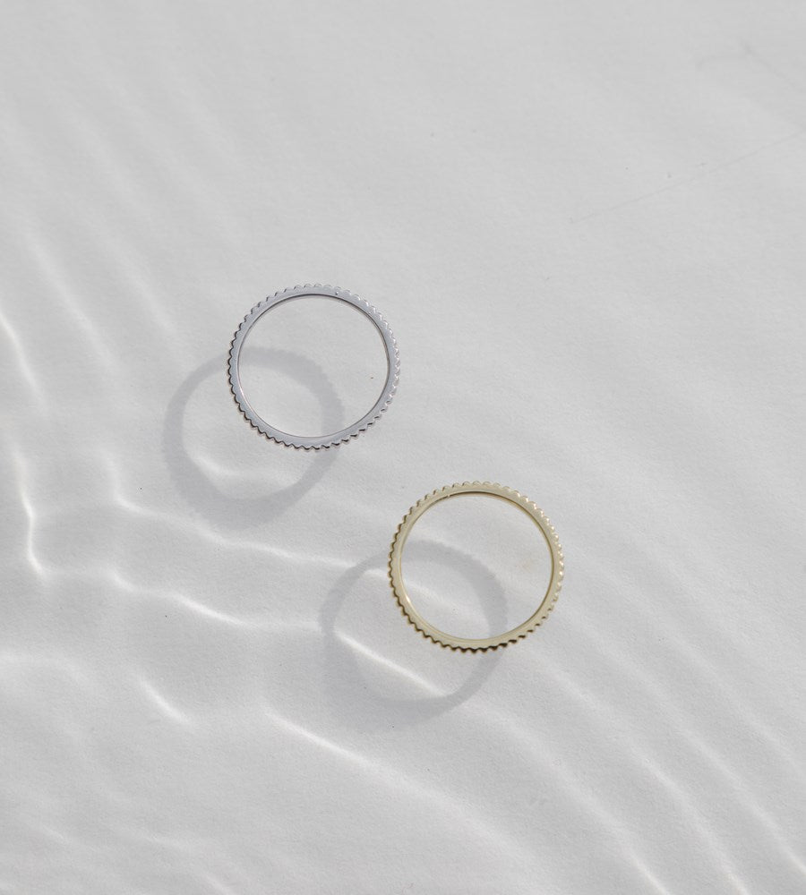 Sophie | Lines Ring | Gold