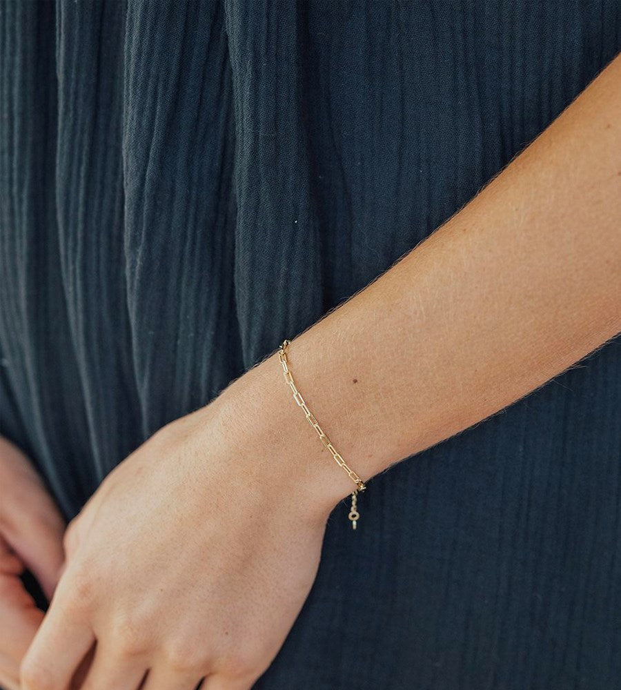 Sophie | Mini Link Bracelet | Gold