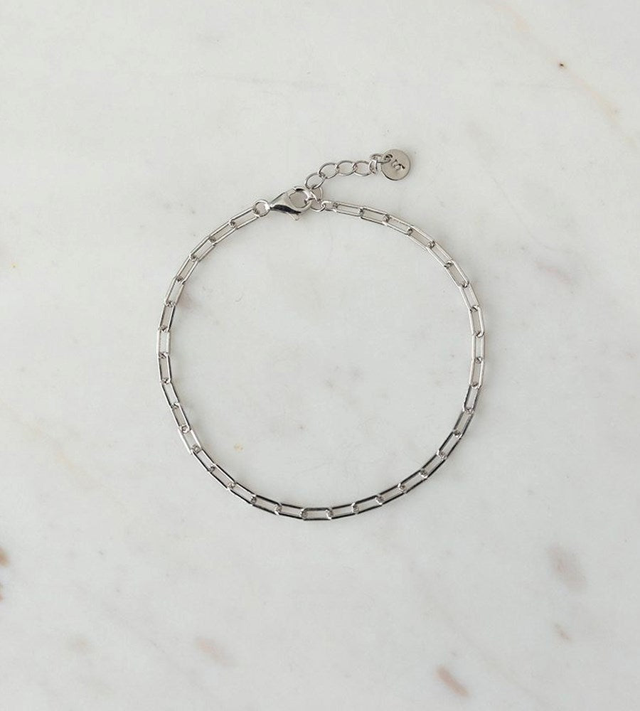 Sophie | Mini Link Bracelet | Silver