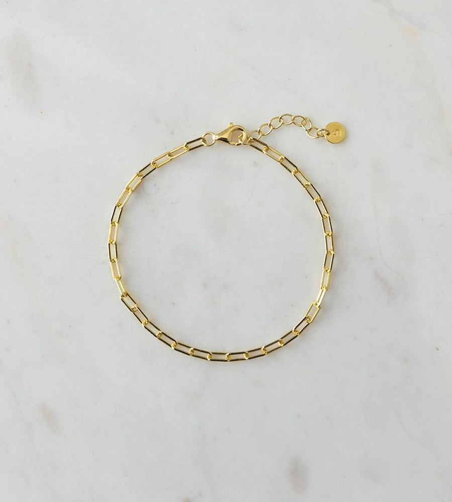 Sophie | Mini Link Bracelet | Gold