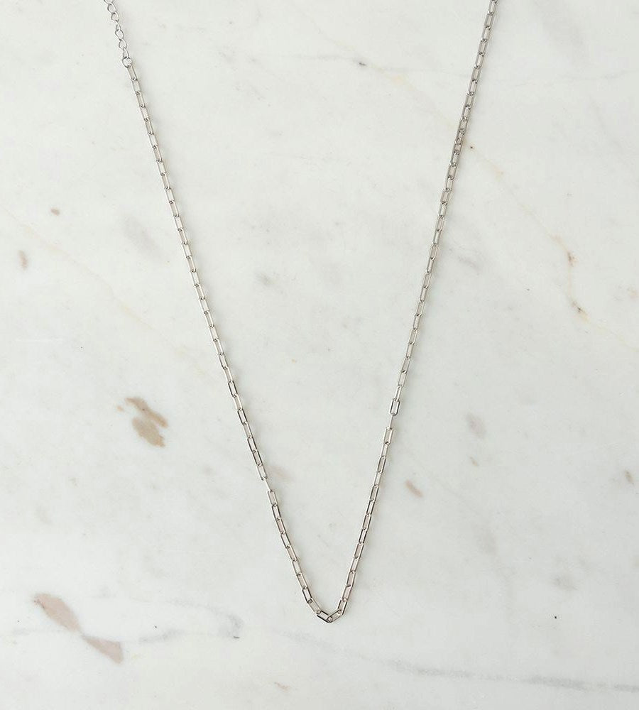 Sophie | Mini Link Necklace | Silver