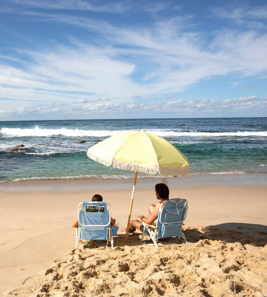 SunnyLife | Luxe Beach Umbrella | Limoncello