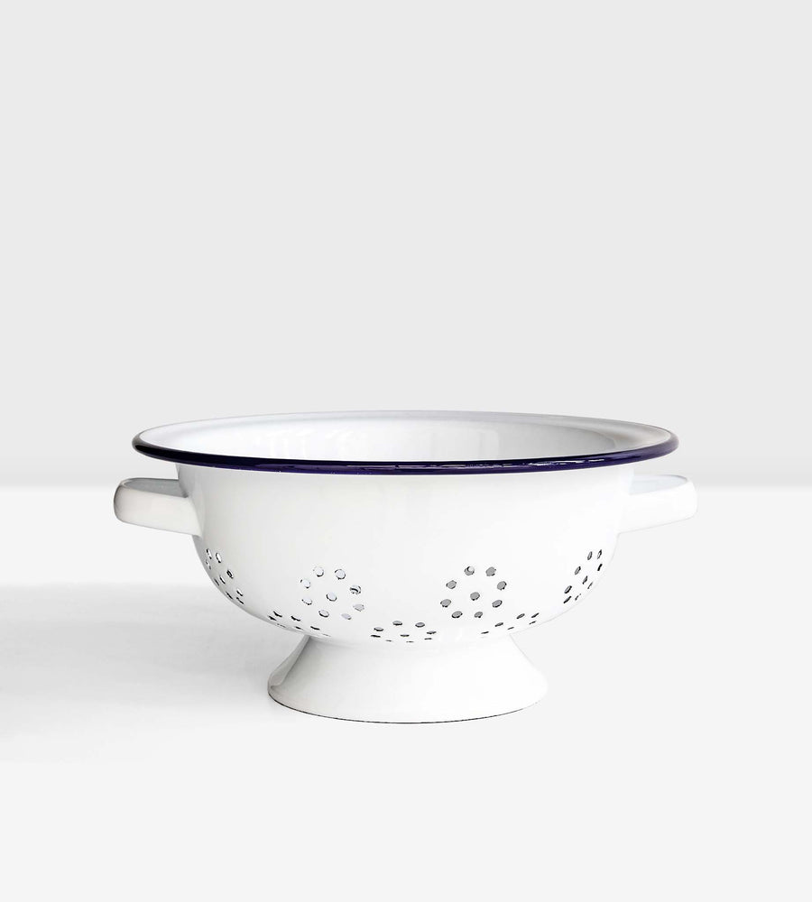 Traditional Enamel Colander