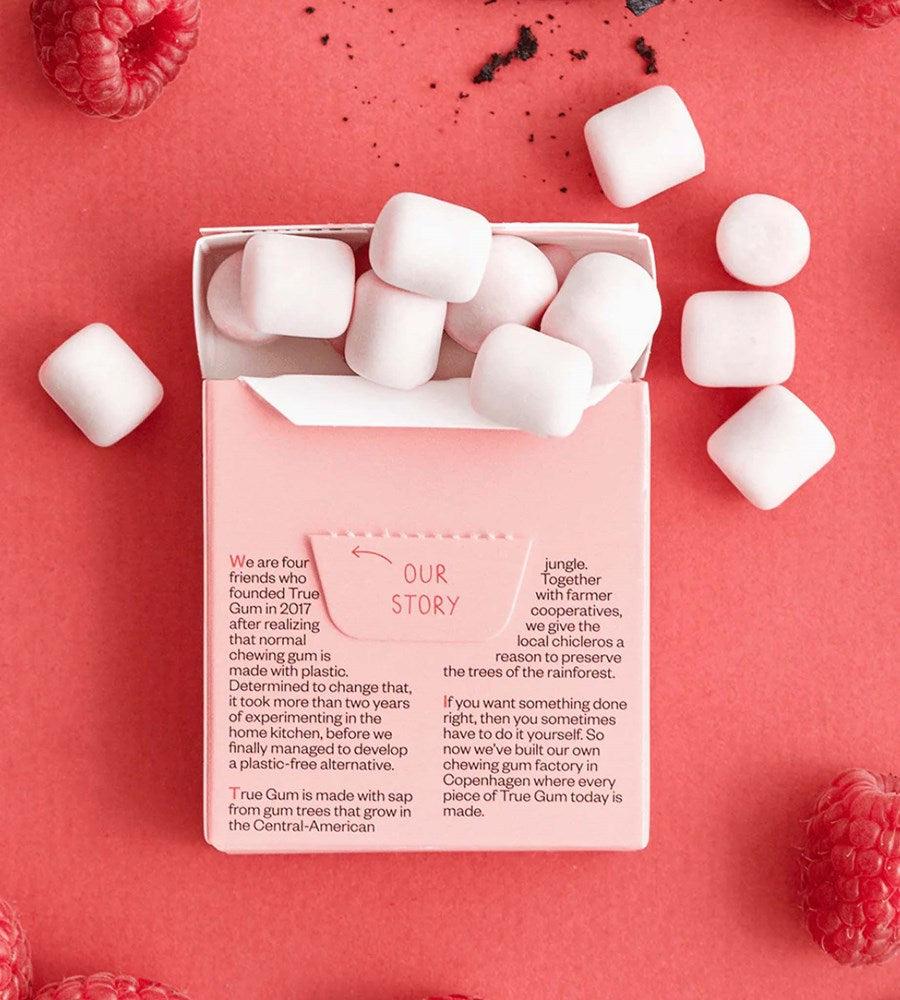 True Gum | Raspberry and Vanilla