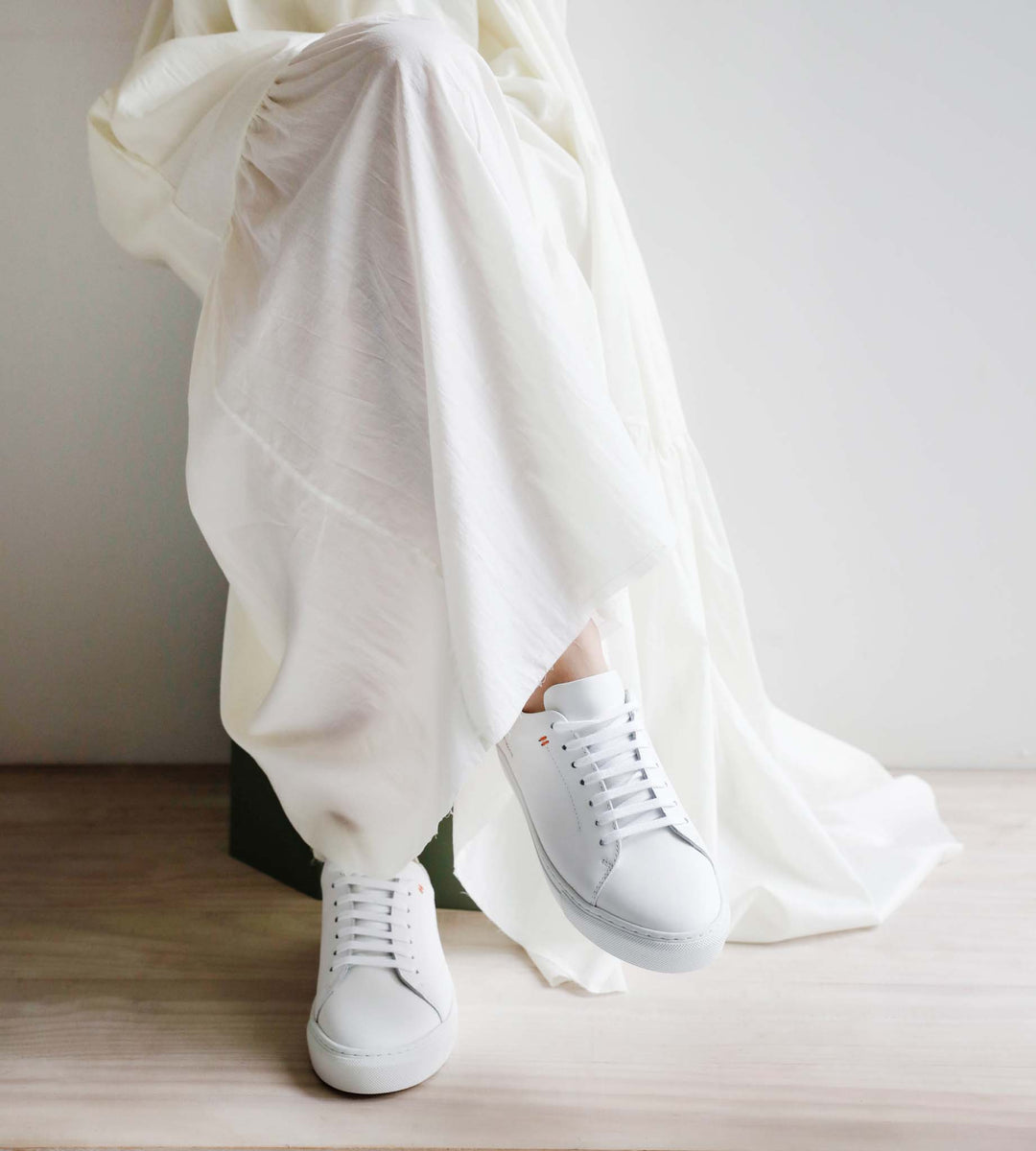 Von Routte | Lyon Sneaker | All White
