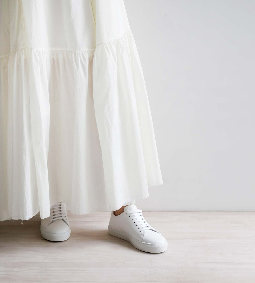 Von Routte | Lyon Sneaker | All White