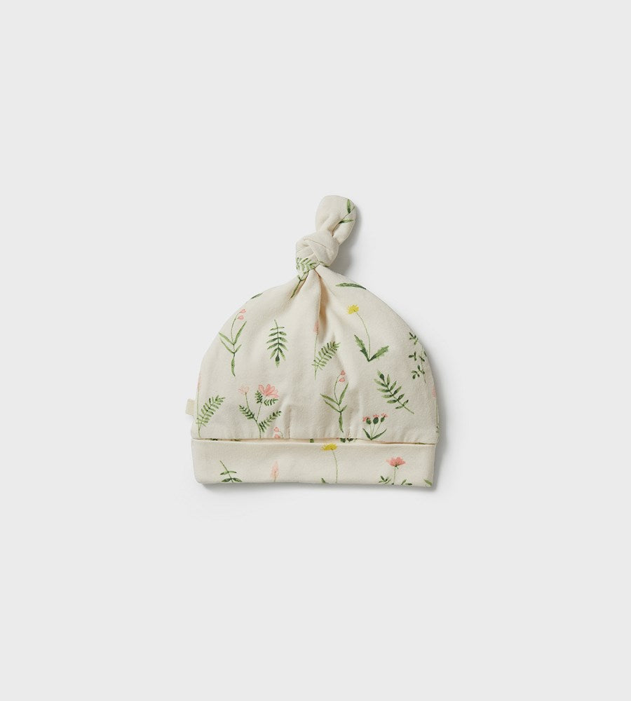 Wilson & Frenchy | Organic Knot Hat | Wild Flower
