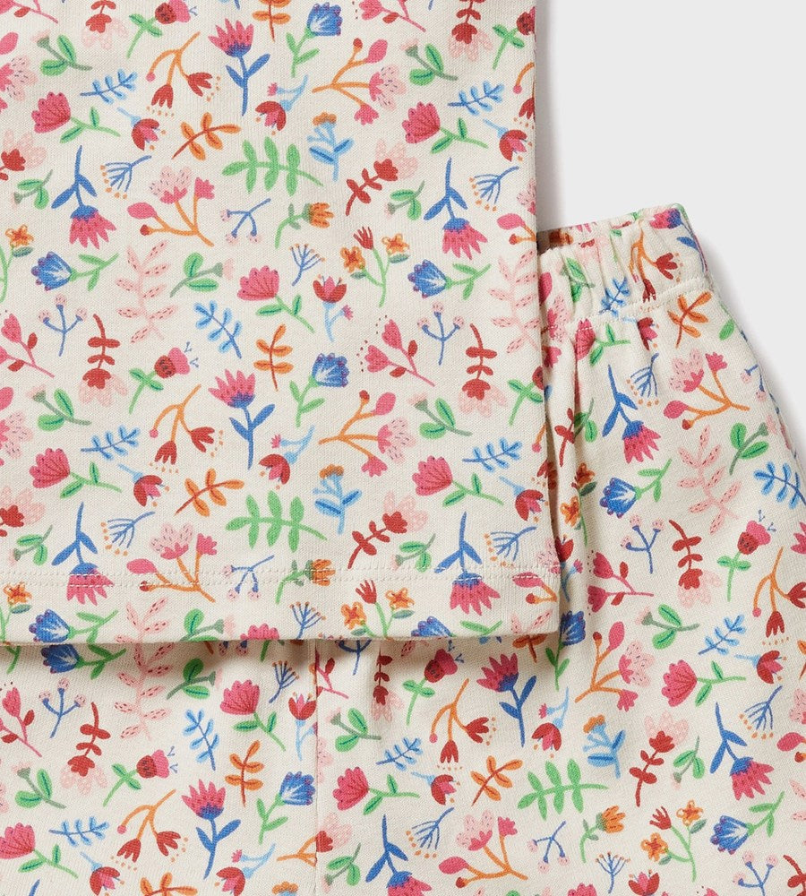Wilson & Frenchy | Organic Short Sleeve Pyjamas | Tropical Garden