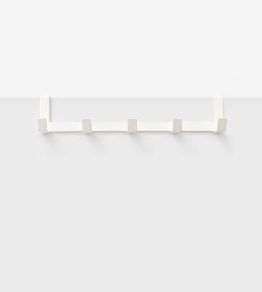 Yamazaki | Smart Door Hanger 5 Hook | White