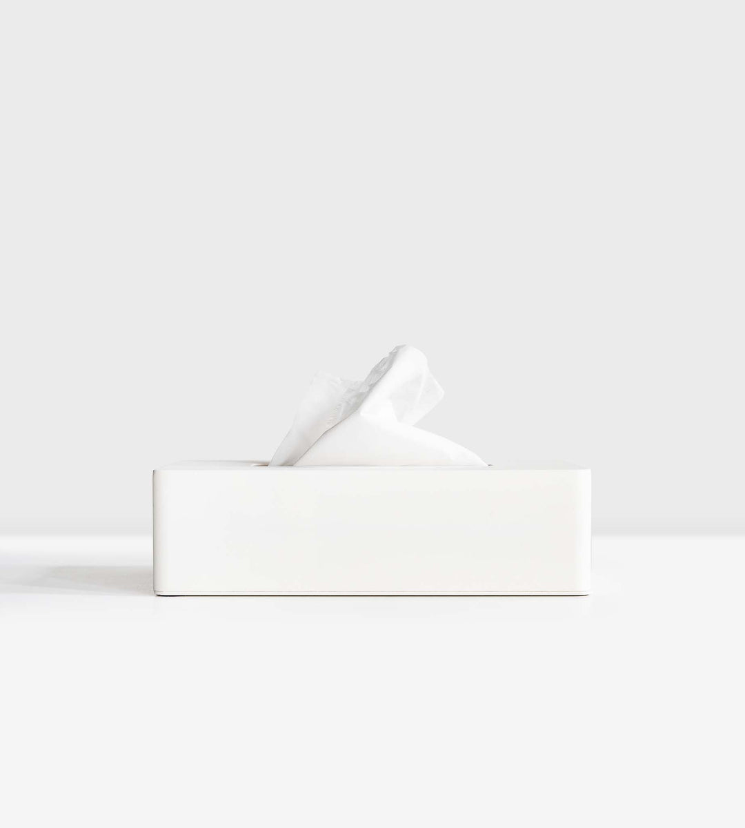 Yamazaki | Tower Tissue Box Case White