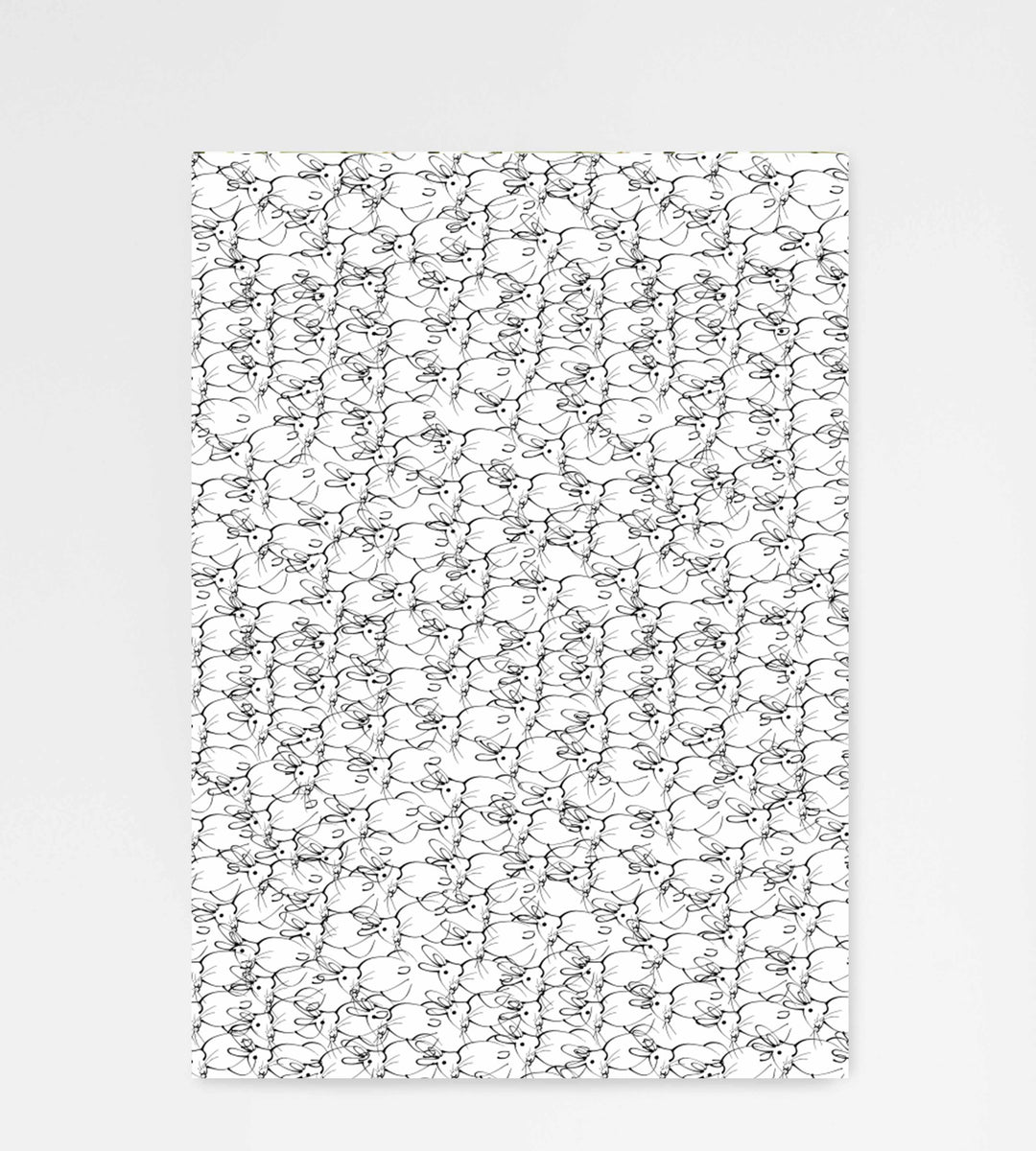 Father Rabbit Stationery Gift Wrapping Paper Rabbits