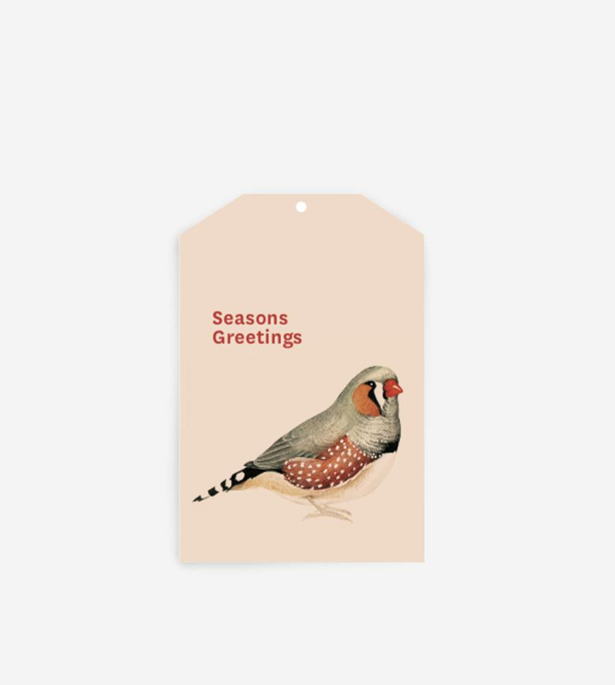 Father Rabbit Stationery Gift Tag Seasons Greetings