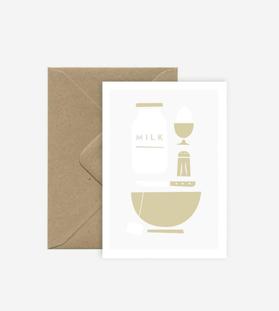 Michoucas Design |  Breakfast Card