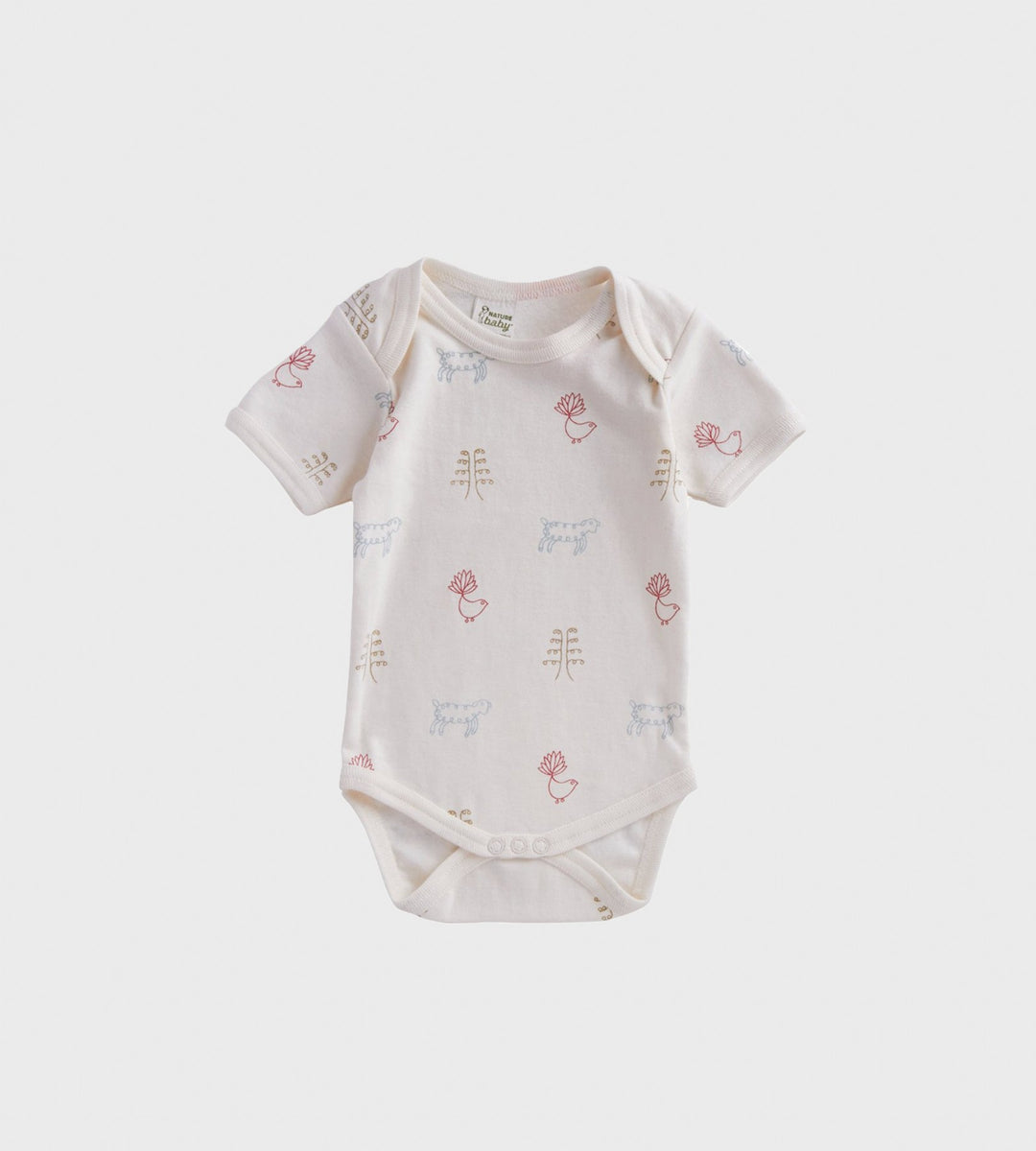 Nature Baby | Short Sleeve Bodysuit | Nature Baby Print